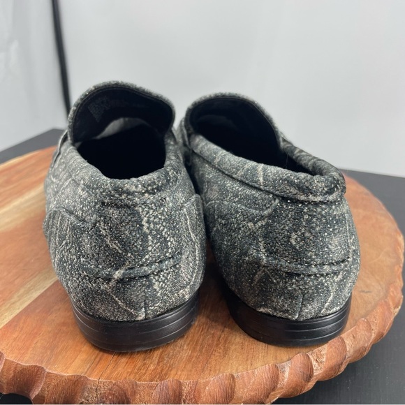 Steve Madden Mens Delrayy Snake print Slip On Loafers Size 9.5 buckle - Picture 4 of 8